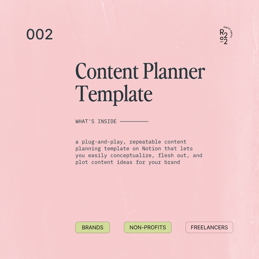 Content Planner Template