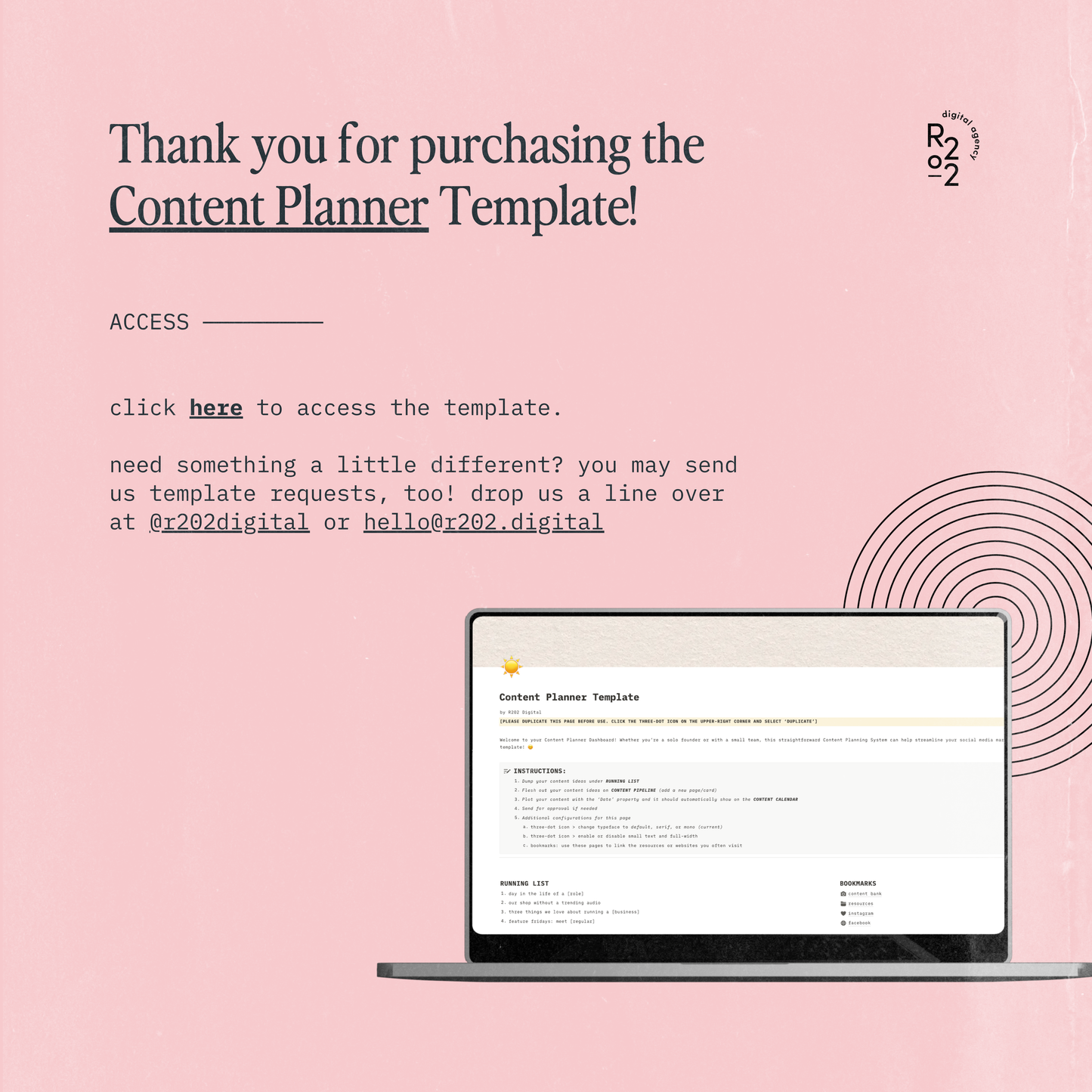 Content Planner Template