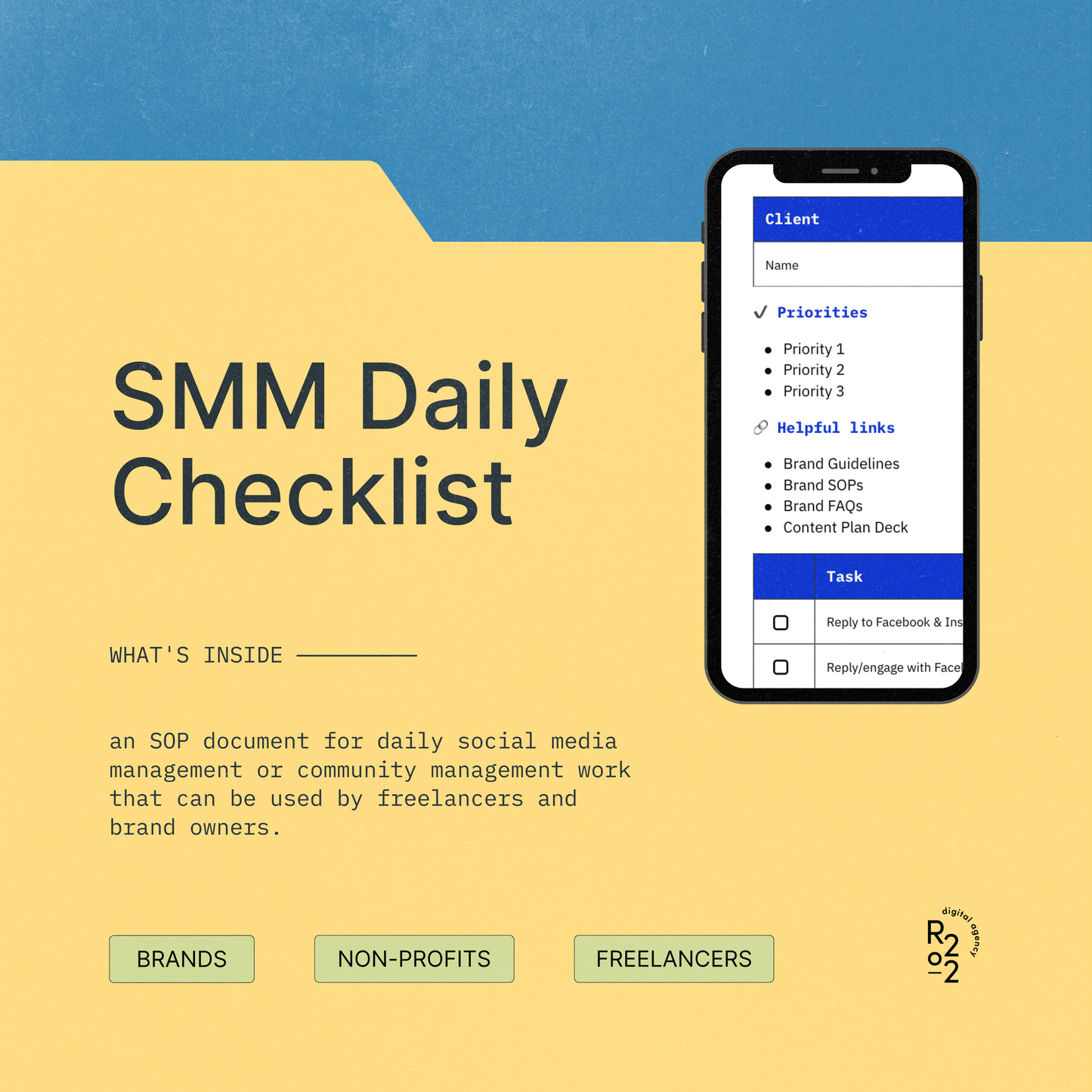 Social Media Manager's Daily Checklist: SOP Document