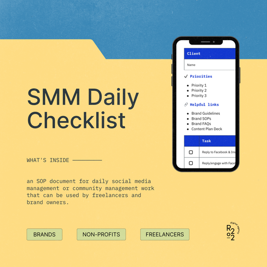 Social Media Manager's Daily Checklist: SOP Document